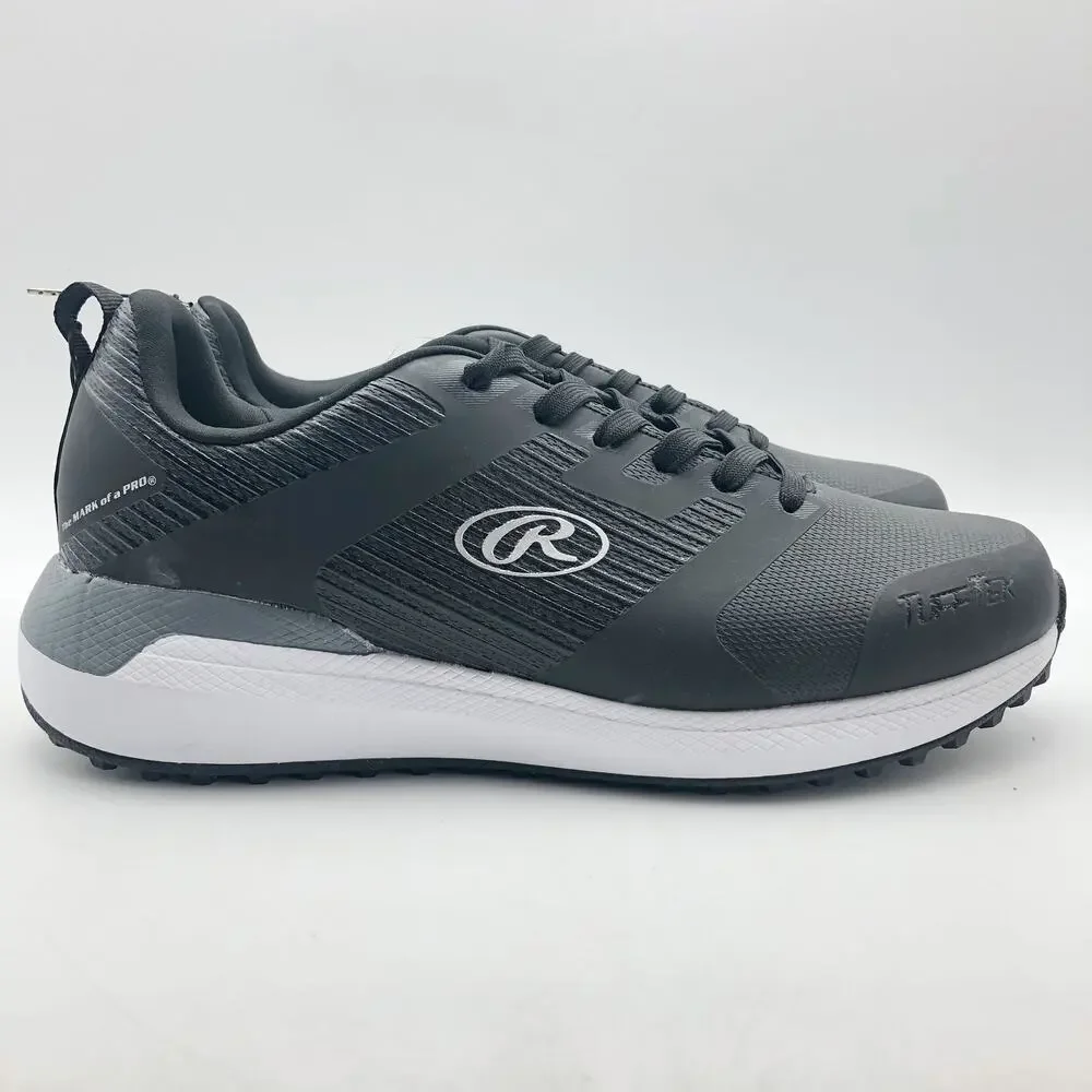 Rawlings League Turf Baseball Cleats MENS 8.5 WOMENS 10 WIDE Black NIB